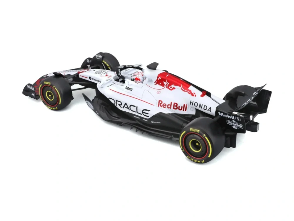 Model Red Bull F1 RB21 BBurago #1 Max Verstappen 2025 winner Japan GP 1:18