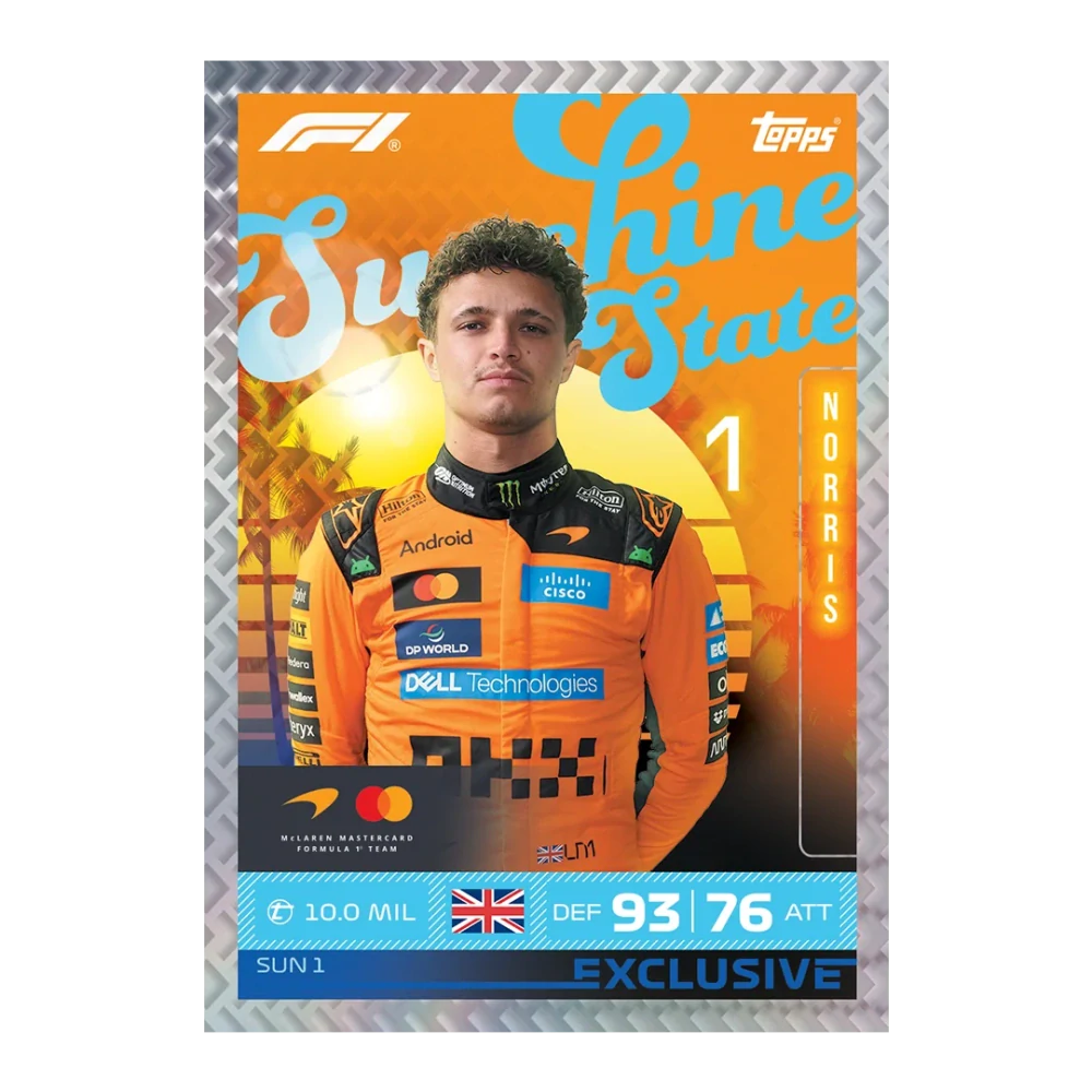 Turbo Attax Formule 1 Topps 2026 - Mega Tin - SUNSHINE STATE