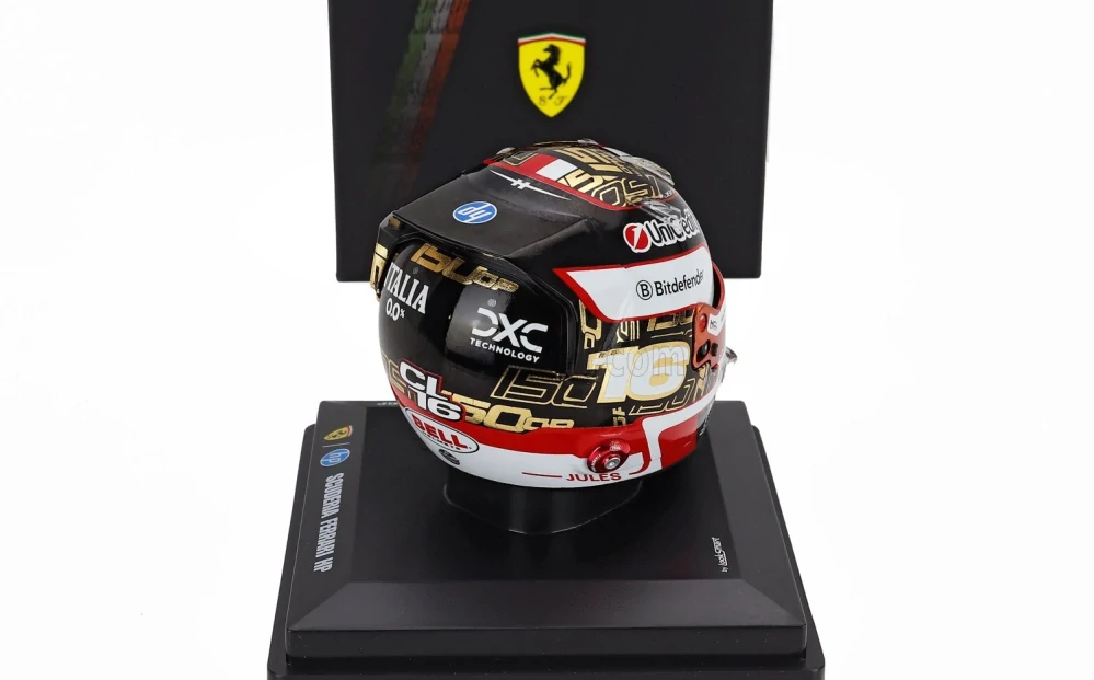 Model přilby Charles Leclerc - SF Abu Dhabi 2025 1:5 LookSmart