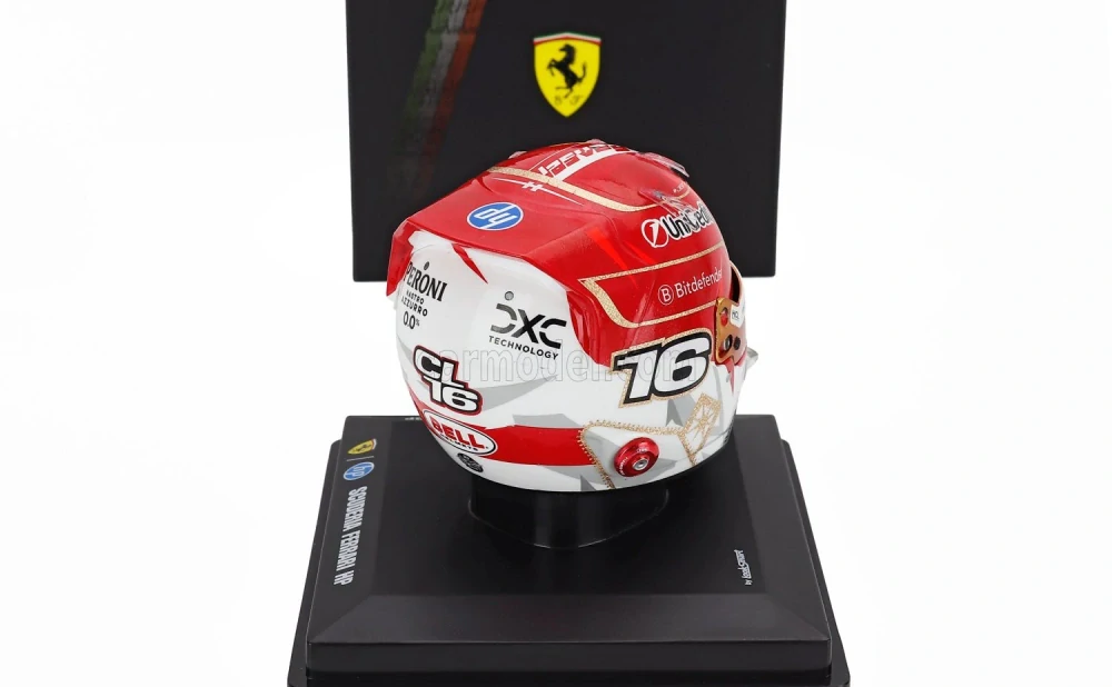 Model přilby Charles Leclerc - SF Las Vegas 2025 1:5 LookSmart