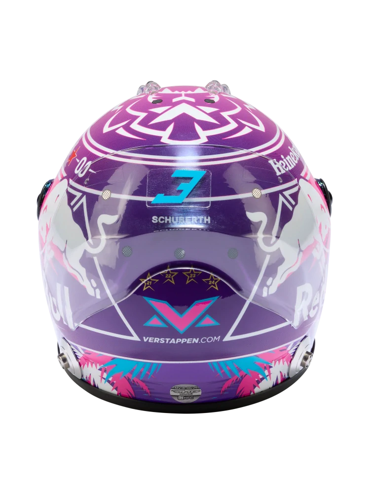 Model přilby Max Verstappen 2026 1:2 Schuberth - Miami