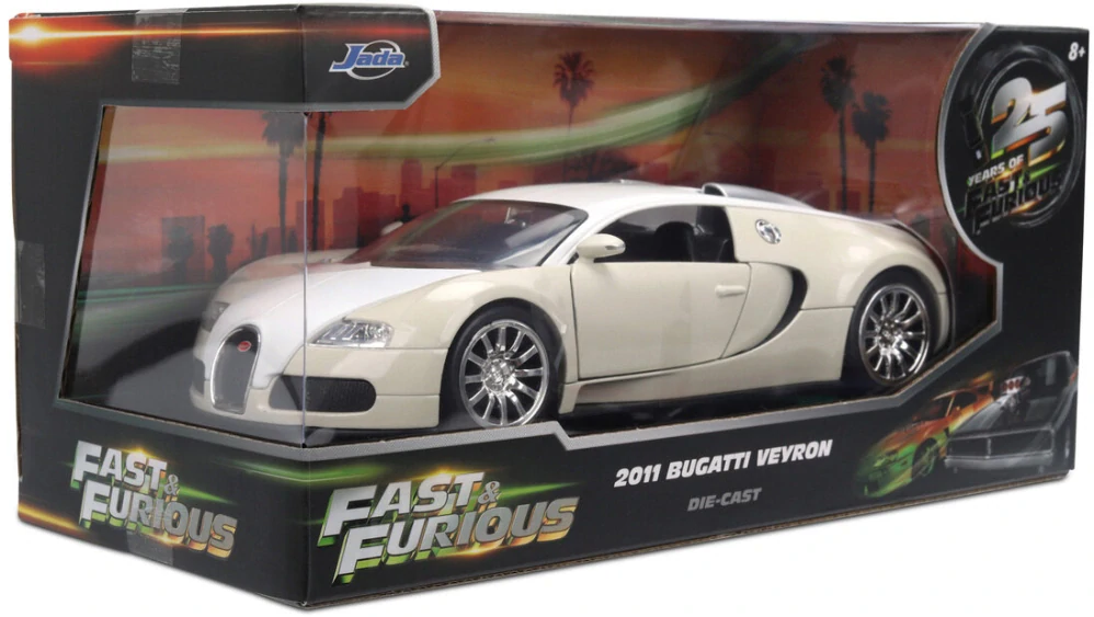 Model Rychle a Zběsile Bugatti Veyron 2011 1:24