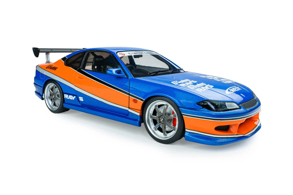 Model Rychle a Zběsile Nissan Silvia TOKYO DRIFT – MONA LISA – 2006 1:18