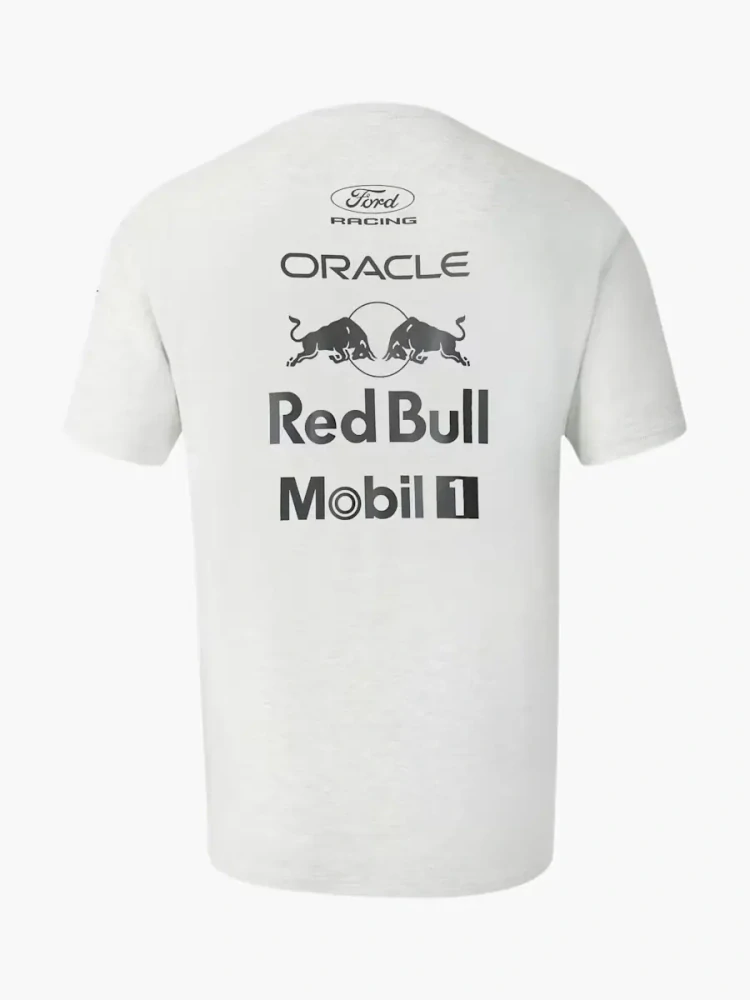 Týmové tričko Oracle Red Bull Racing s logy sponzorů - edice Classic