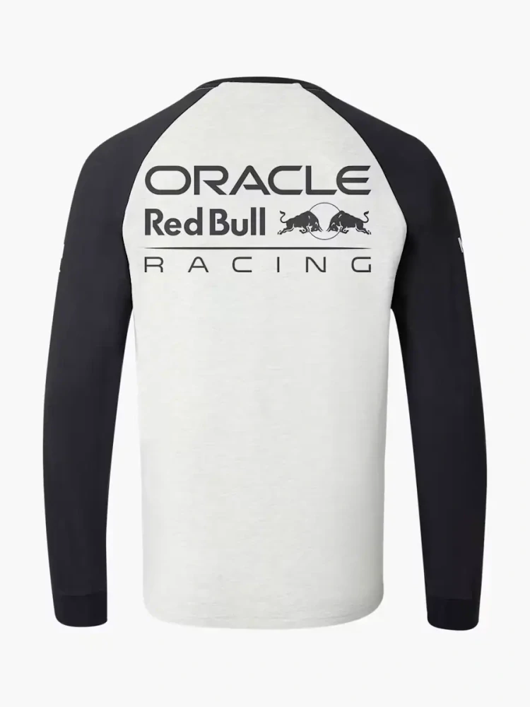 Týmové tričko s dlouhým rukávem Oracle Red Bull Racing s logy sponzorů - edice Classic