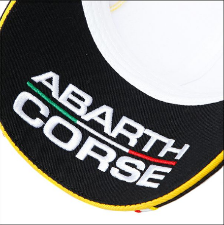 Abarth Corse kšiltovka Racing bílá