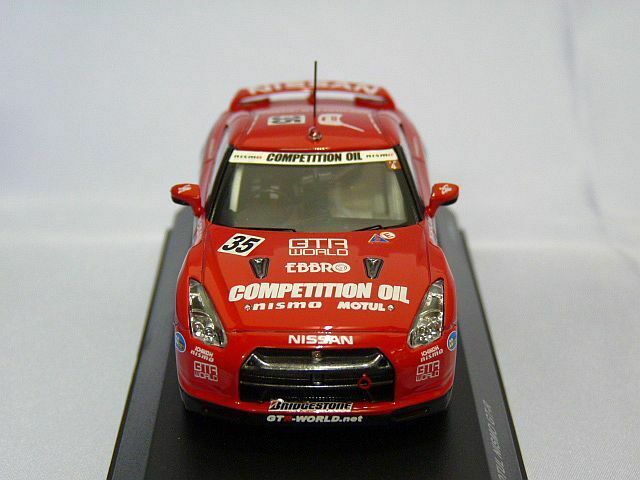 Model Motul Nismo GT-R 2008 #35 Tokachi 24h Race from Japan 1:43
