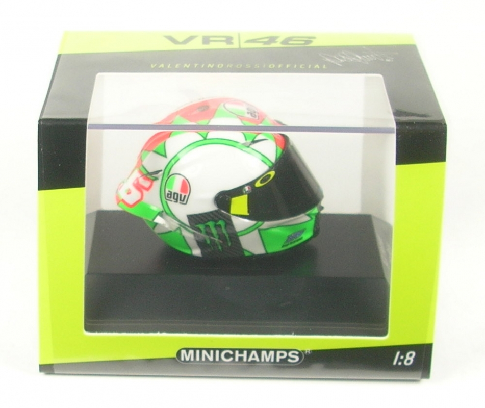 Model přilby Valentino Rossi MotoGP Mugello 2018 1:8