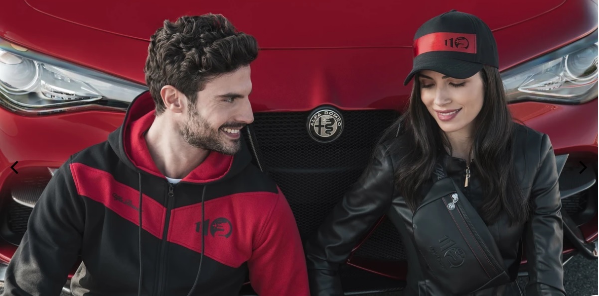 Alfa Romeo tričko CLASSY BLACK 2022 černé