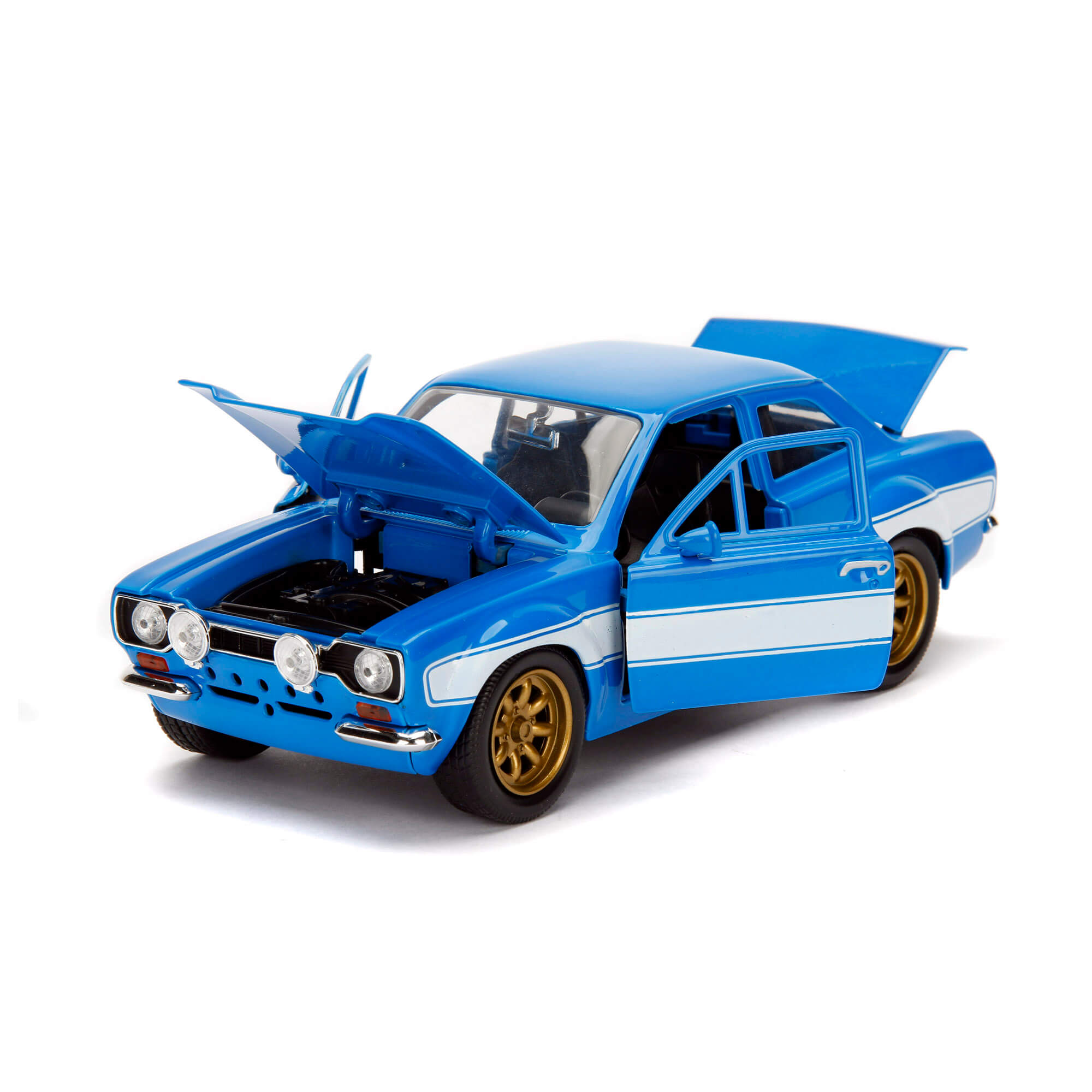 Model Rychle a Zběsile Ford Escort Brian's 1:24