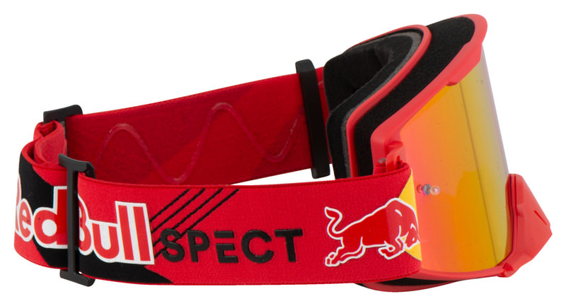 Red Bull Spect motokrosové brýle STRIVE S červené s červeným sklem