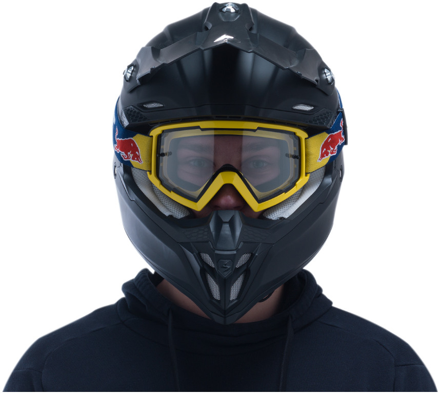 Red Bull Spect motokrosové brýle WHIP žluté s čirým sklem