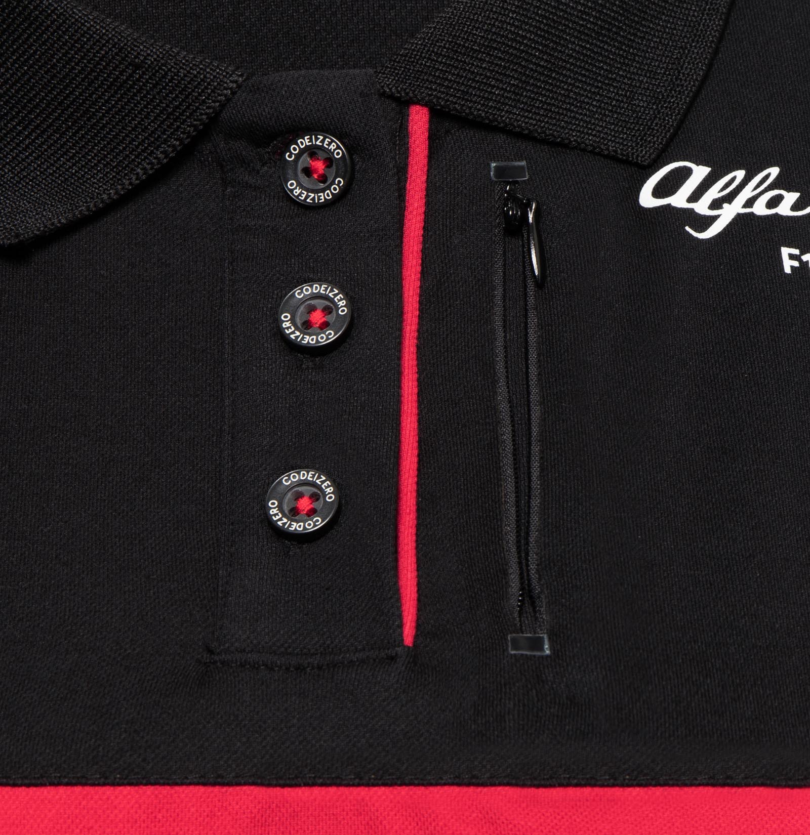 Alfa Romeo F1 Team dámská týmová polokošile černá - L