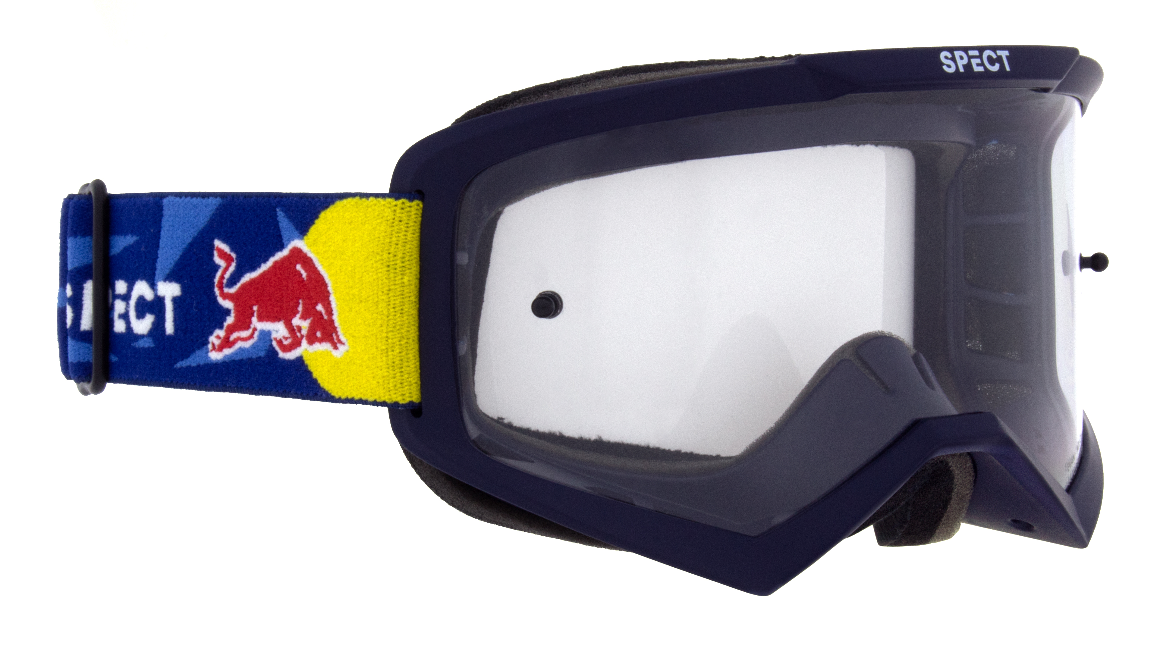 Red Bull Spect motokrosové brýle EVAN modré s čirým sklem