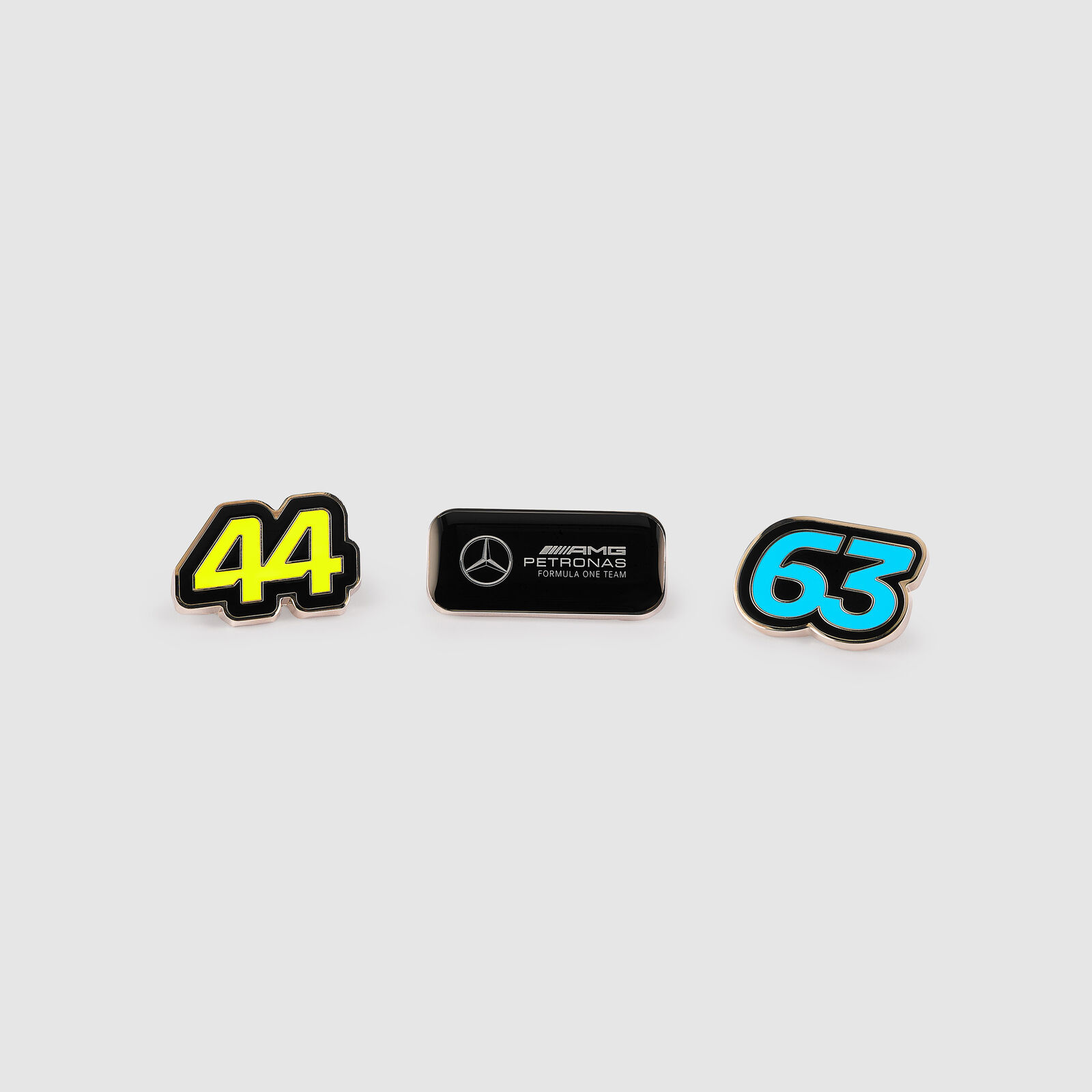 Mercedes AMG F1 týmové odznáčky set