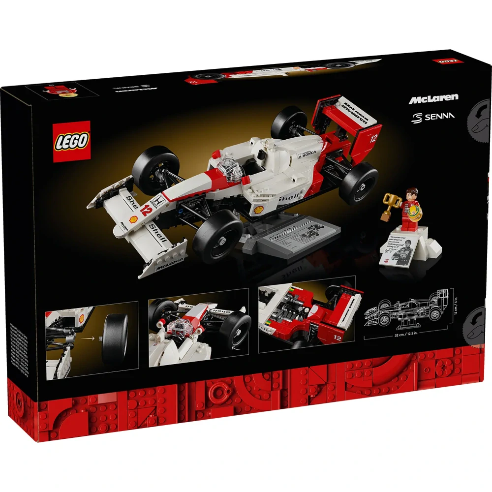 LEGO stavebnice McLaren MP4/4 Ayrton Senna - edice icons