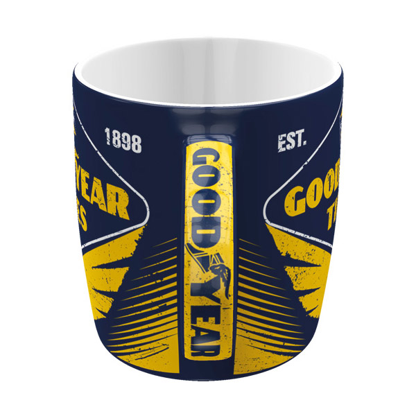 Goodyear kremický hrnek s motivem
