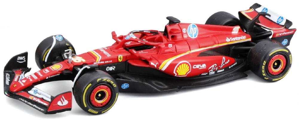 Set 2 modelů Scuderia Ferrari SF-24 1:43 BBurago