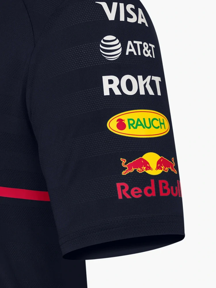 Týmové tričko Oracle Red Bull Racing s logy sponzorů