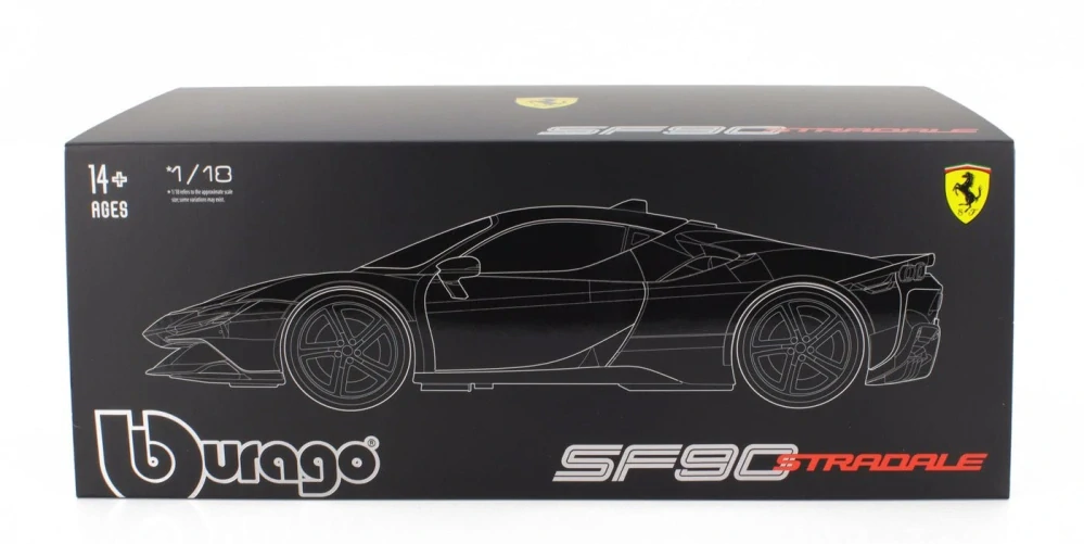 Model Ferrari SF90 Stradale Le Mans - edice deluxe 1:18