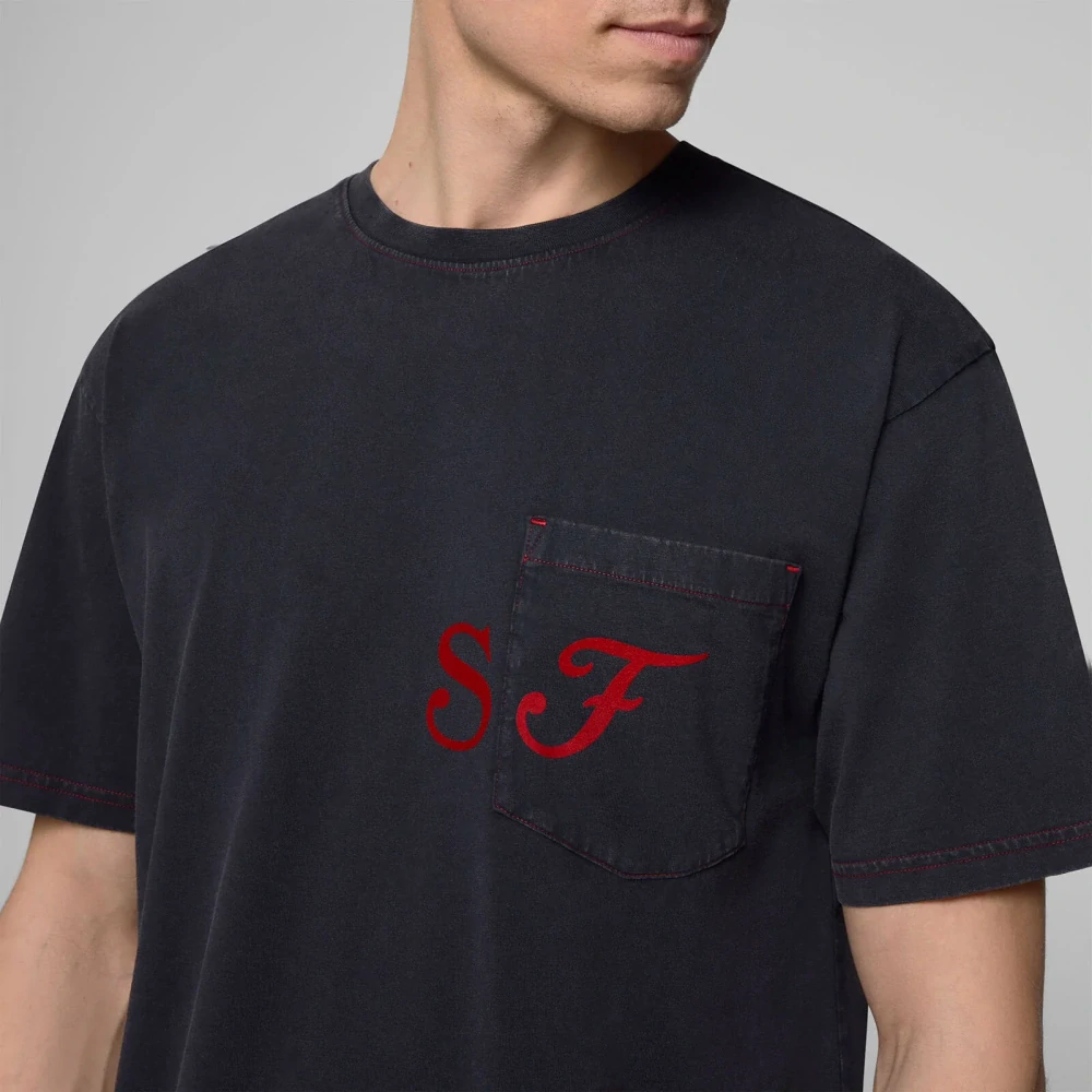 Volnočasové tričko Scuderia Ferrari F1 černé GRAPHIC