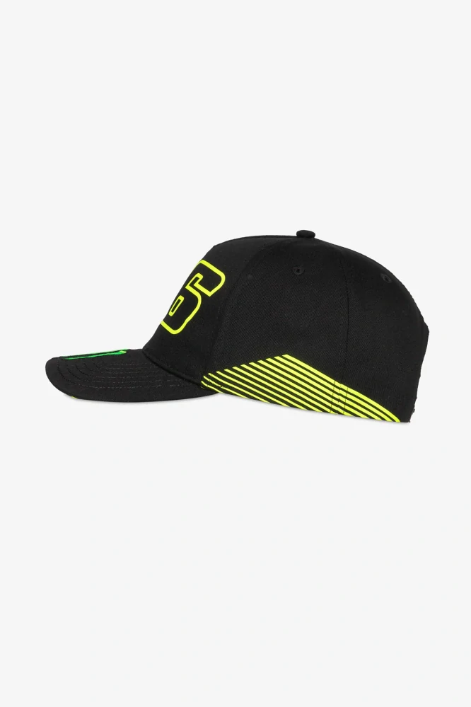 Kšiltovka VR46 Valentino Rossi - černá #46