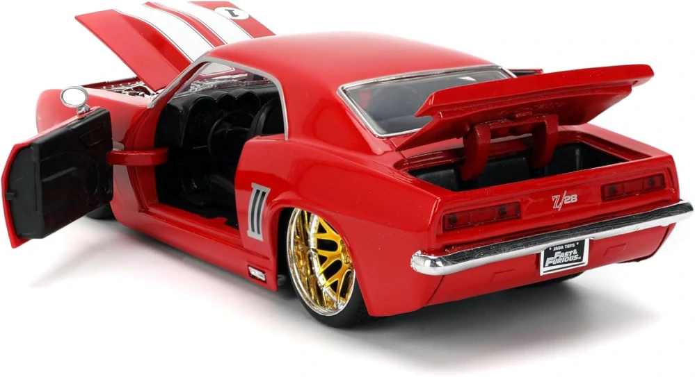 Model Rychle a Zběsile Chevrolet Camaro #1 1:24 červené