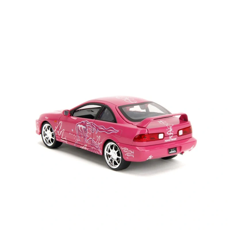 Model Rychle a Zběsile Honda Integra Type R 1:24 růžová