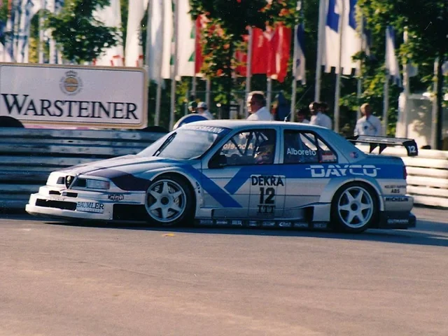 Model Alfa Romeo 155 V6 TI #12 M.Alboreto DTM/ITC 1995 1:18