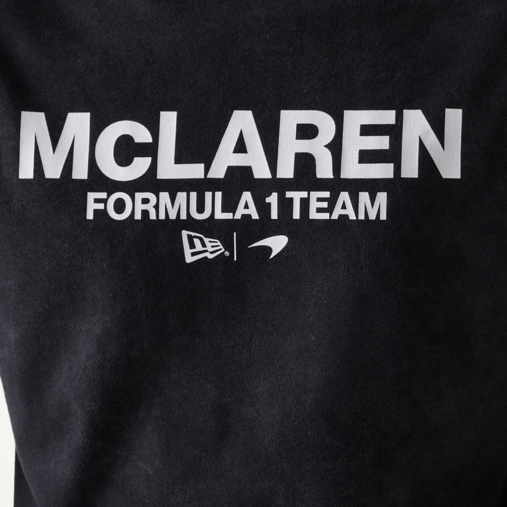 Volnočasové tričko McLaren F1 NE wordmark černé - L