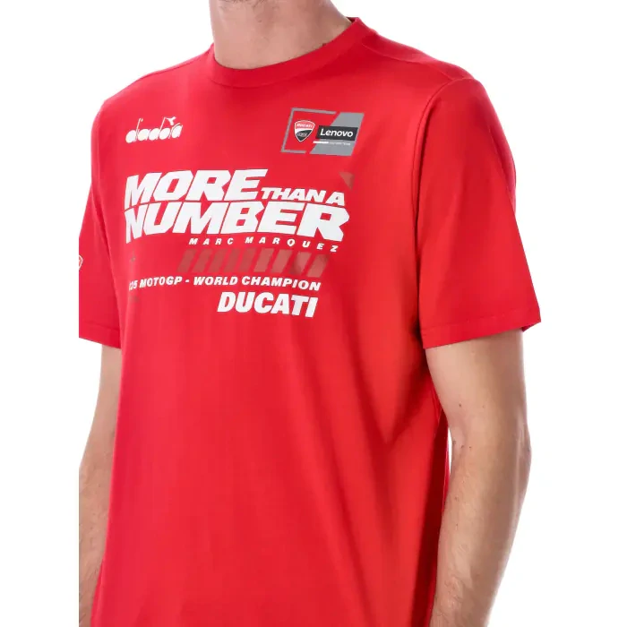 Týmové tričko Marc Marquez - Ducati Corse - mistrovské tričko #1 - M