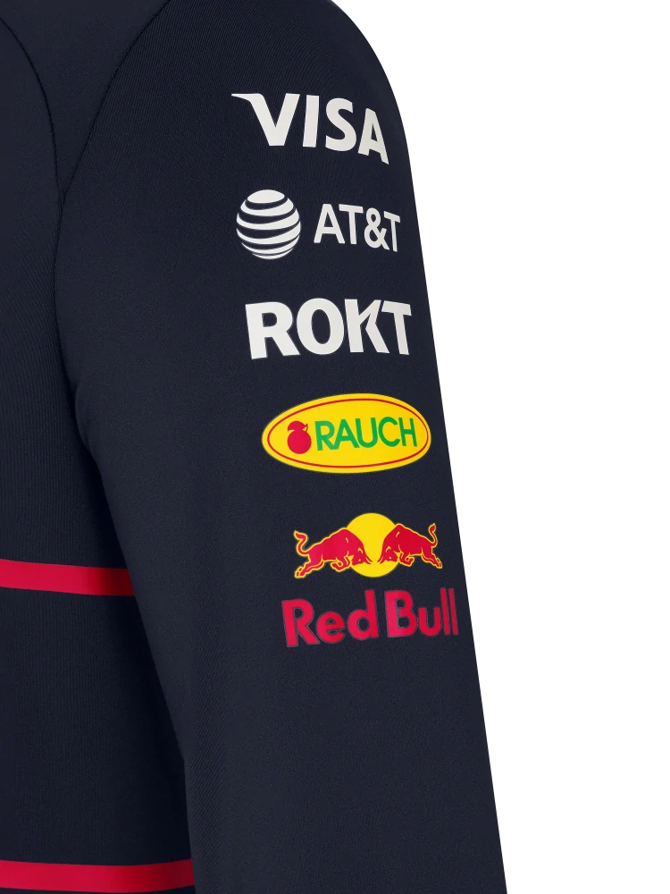 Týmová mikina Oracle Red Bull Racing s logy sponzorů