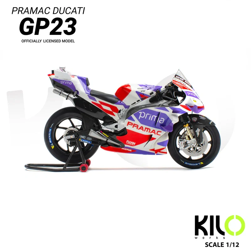 Model NZG MotoGP - Ducati GP23 Jorge Martin 1:12