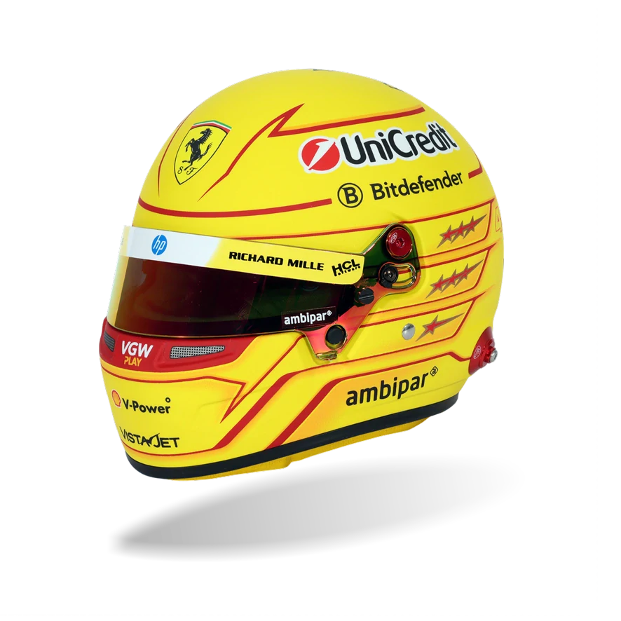 Model přilby Lewis Hamilton 2025 BELL 1:2