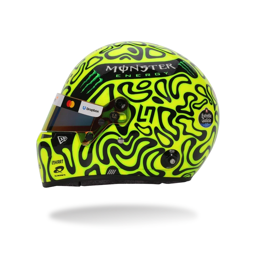 Model přilby Lando Norris 2025 BELL 1:2