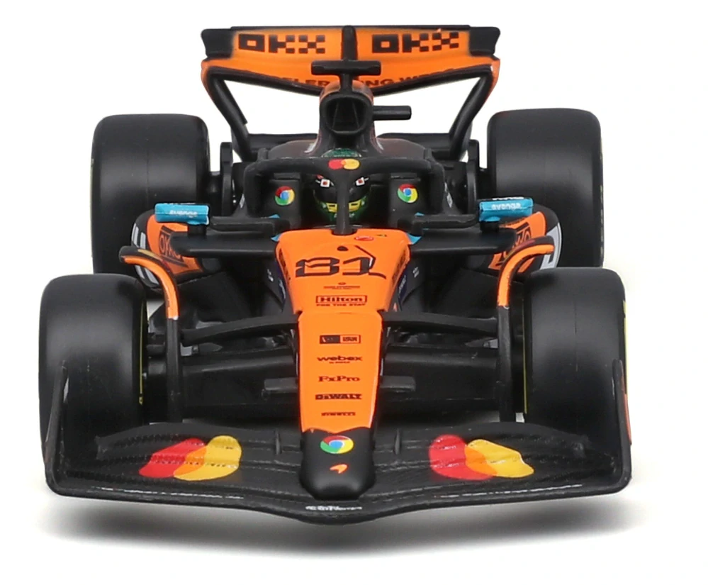 Model McLaren F1 MCL39 BBurago #81 Oscar Piastri 2025 1:43 Signature