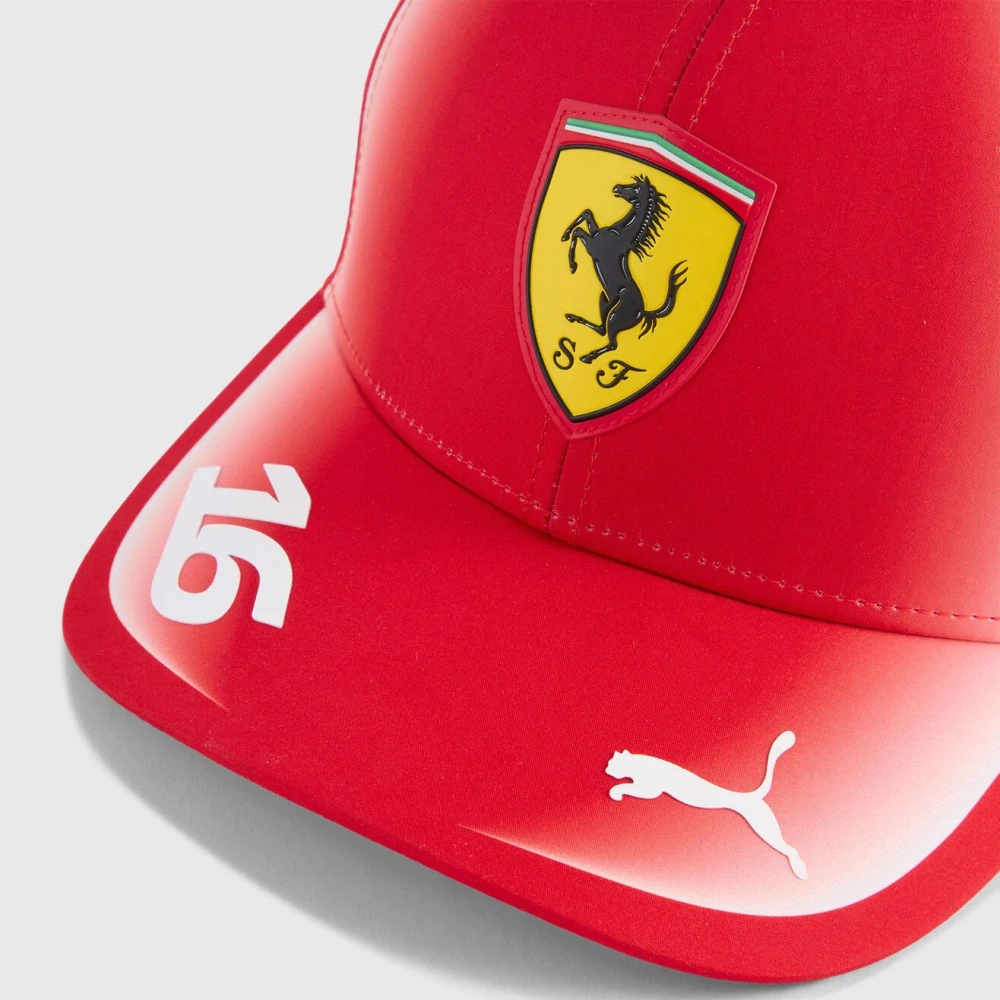 Dětská kšiltovka Charles Leclerc Scuderia Ferrari F1 x Puma - týmová edice