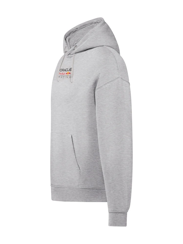 Mikina s kapucí Oracle Red Bul Racing edice RACING šedá s logem - XS