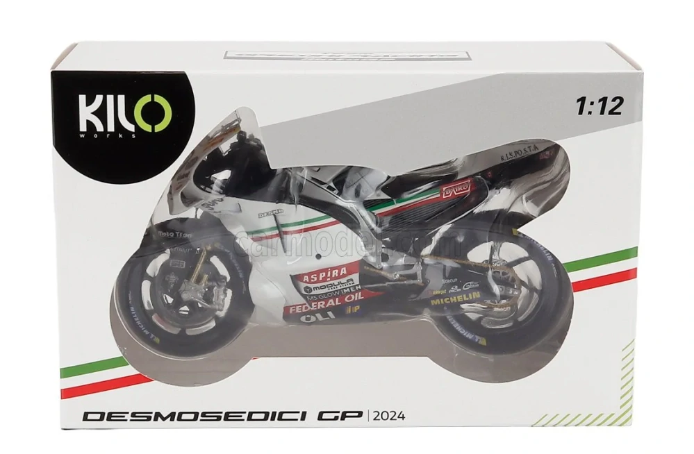 Model NZG MotoGP - Ducati GP23 Alex Marquez 1:12 - edice San Marino GP