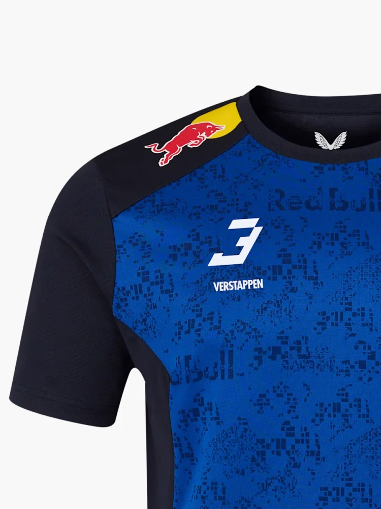 Tričko Max Verstappen Oracle Red Bull Racing s logy sponzorů - týmová edice - XXL