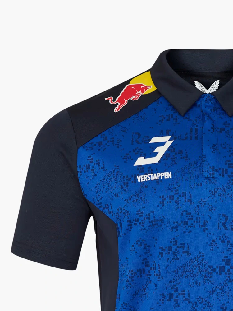 Polokošile Max Verstappen Oracle Red Bull Racing s logy sponzorů - týmová edice