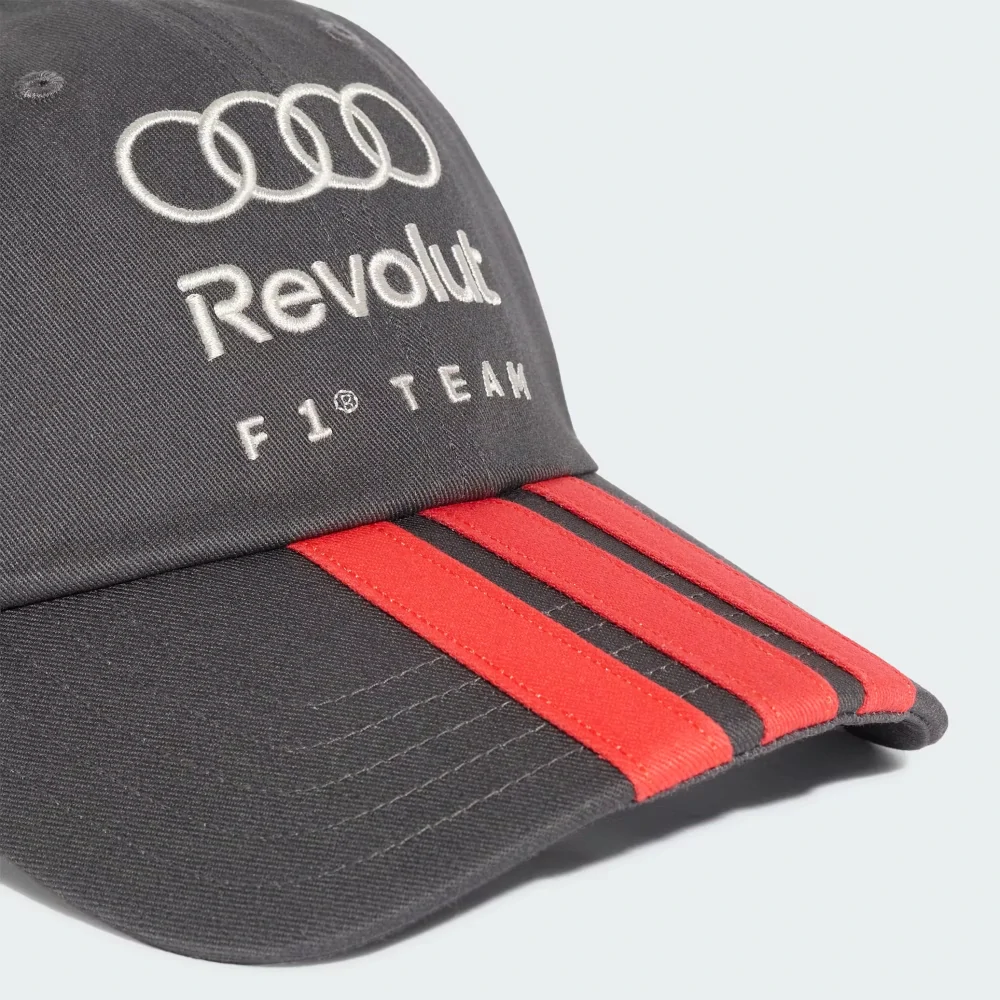 Kšiltovka Audi Revolut F1 tmavě šedá x Adidas - volnočasová edice