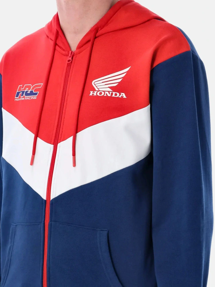 Volnočasová mikina s kapucí HRC Honda - XL