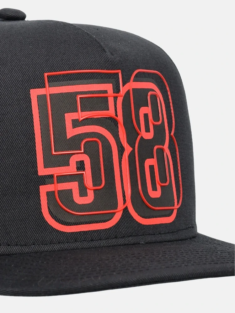 Kšiltovka s rovným kšiltem Marco Simoncelli 58