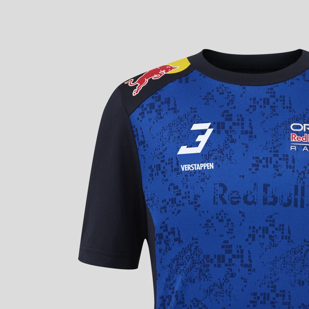 Dětské tričko Max Verstappen Oracle Red Bull Racing s logy sponzorů - týmová edice - JL/12