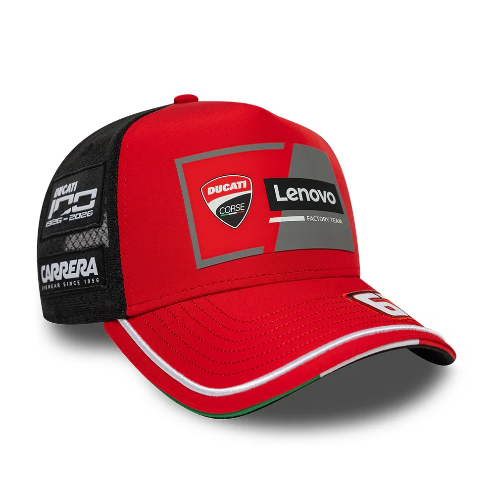 Týmová kšiltovka Ducati MotoGP Pecco Bagnaia x New Era - týmová edice
