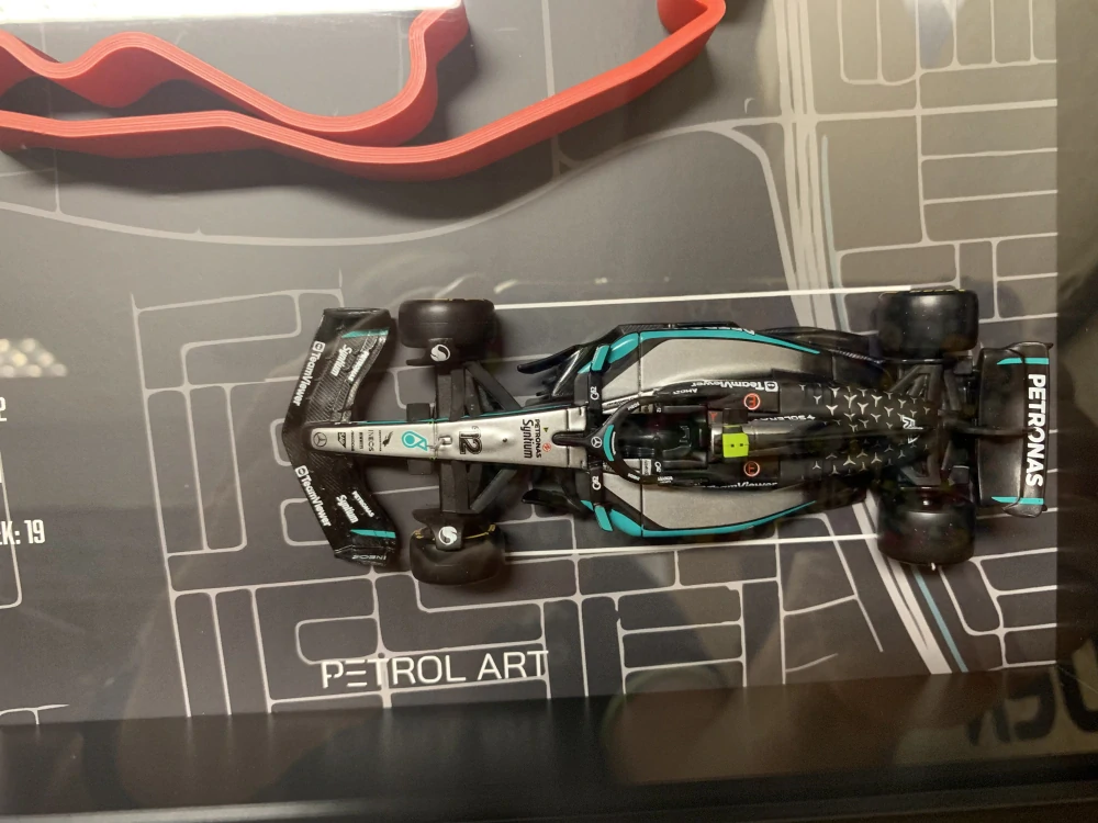 3D obraz PETROL ART - Kimi Antonelli Miami GP 2025