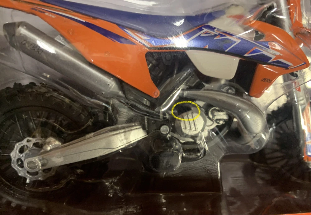 Model motocyklu KTM 300 EXC-TPI 1:12