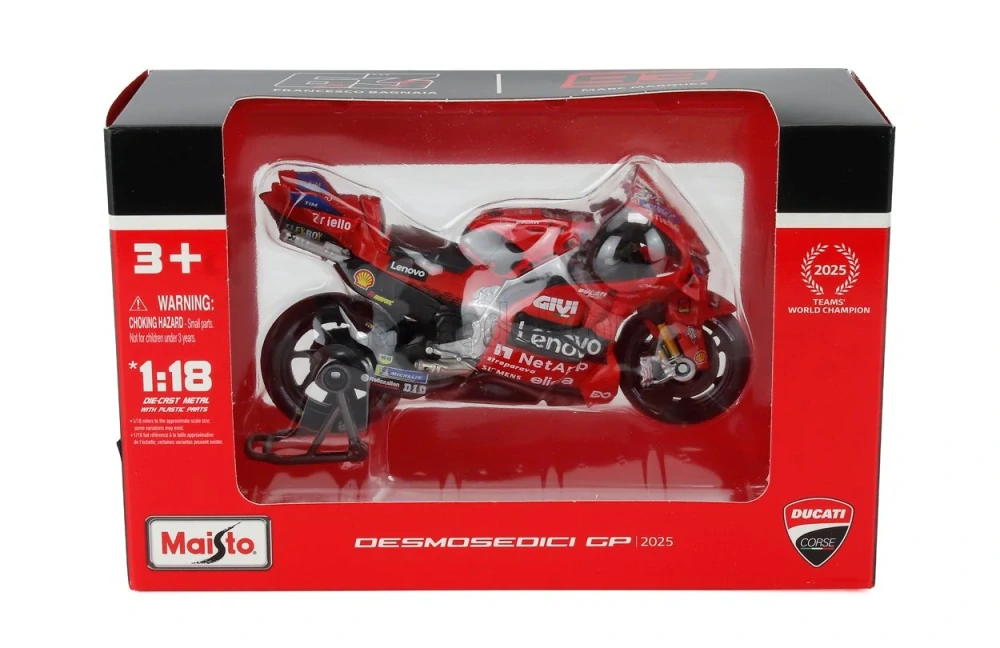 Model Ducati MotoGP 2025 GP25 - Marc Marquez #93 1:18