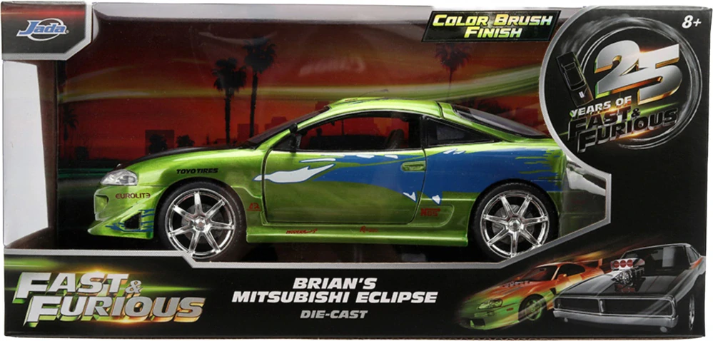 Model Rychle a zběsile Mitsubishi Eclipse  - Anniversary edition 1:24
